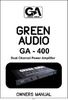 Bedienungsanleitung GREEN AUDIO GA400 MK I